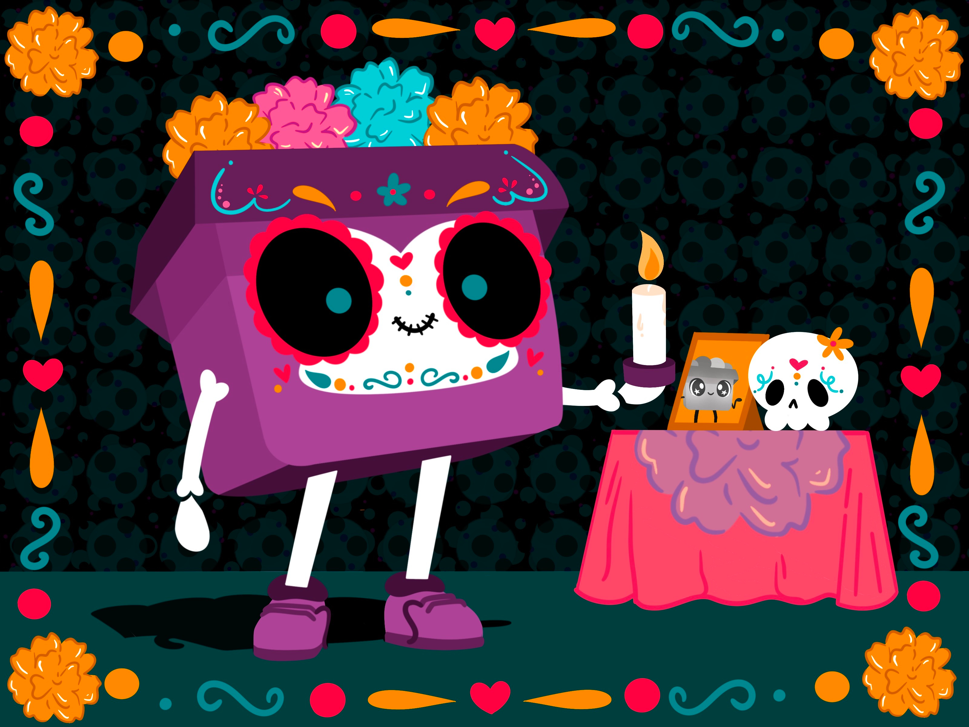 Feliz día de los muertos  for Familia Díaz